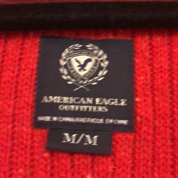 American Eagle Red Sweater - Picture 3 of 5